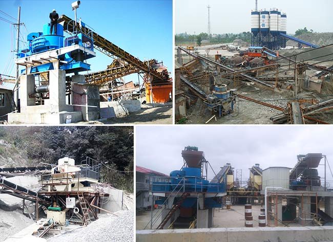 不同制砂現場整合 不同制砂現場整合