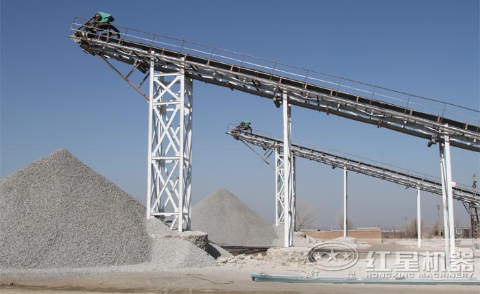 機制砂生產現場 機制砂生產現場