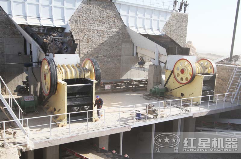 碎石機工作現場實拍 碎石機工作現場實拍